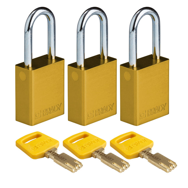 SafeKey Aluminum Lockout Padlocks