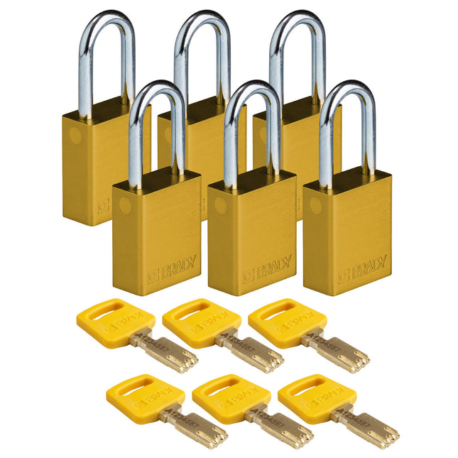 SafeKey Aluminum Lockout Padlocks