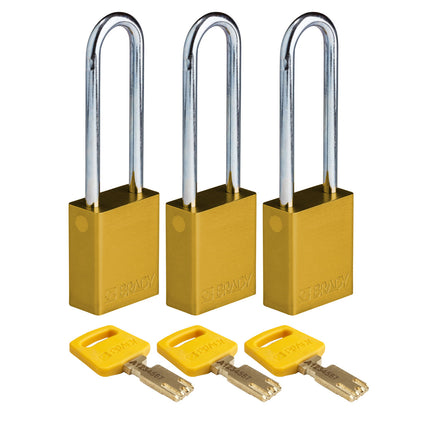 SafeKey Aluminum Lockout Padlocks