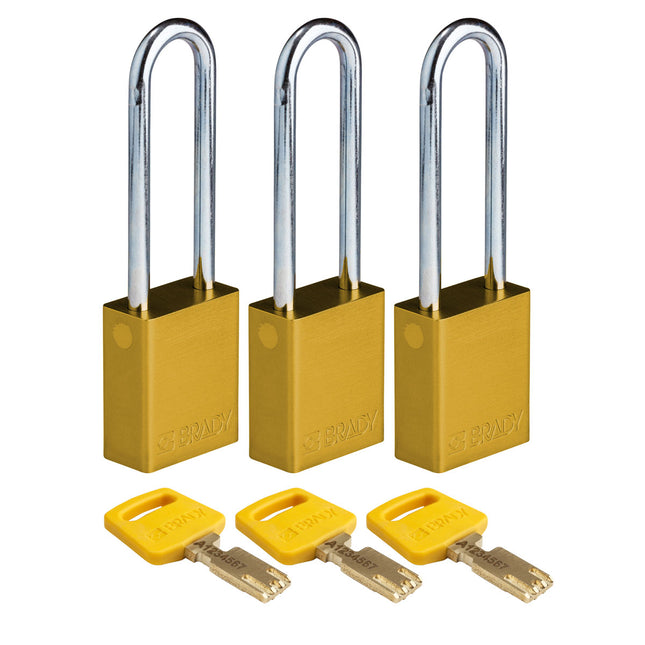 SafeKey Aluminum Lockout Padlocks