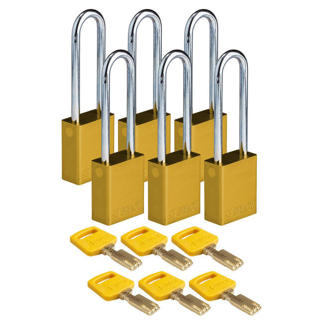 SafeKey Aluminum Lockout Padlocks