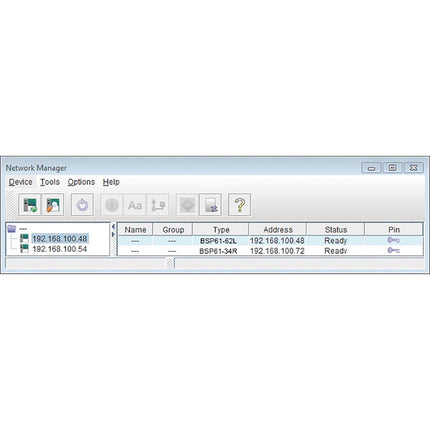 Administration Network Manager
