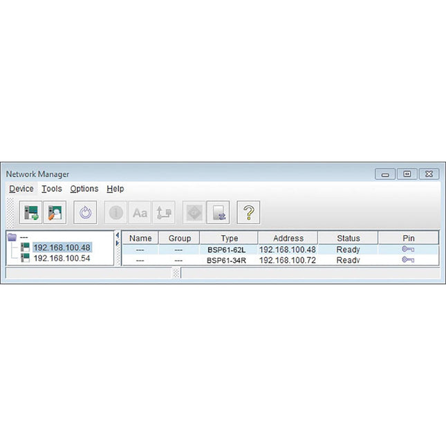 Administration Network Manager