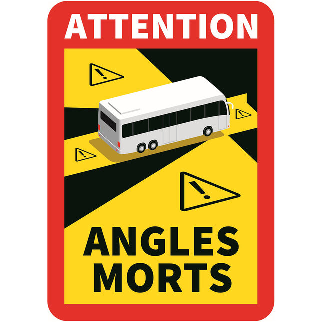 Blind Spot Sign for CoachesBuses