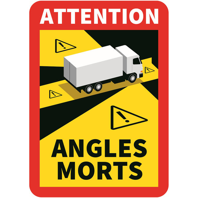 Blind Spot Sign for Trucks