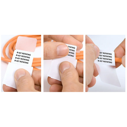 Rotating Selflaminating Vinyl Labels for M410 BMP41 M510 BMP51 BMP53 and M511