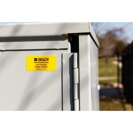 76 mm Core Weather Resistant Polyester Outdoor Labels