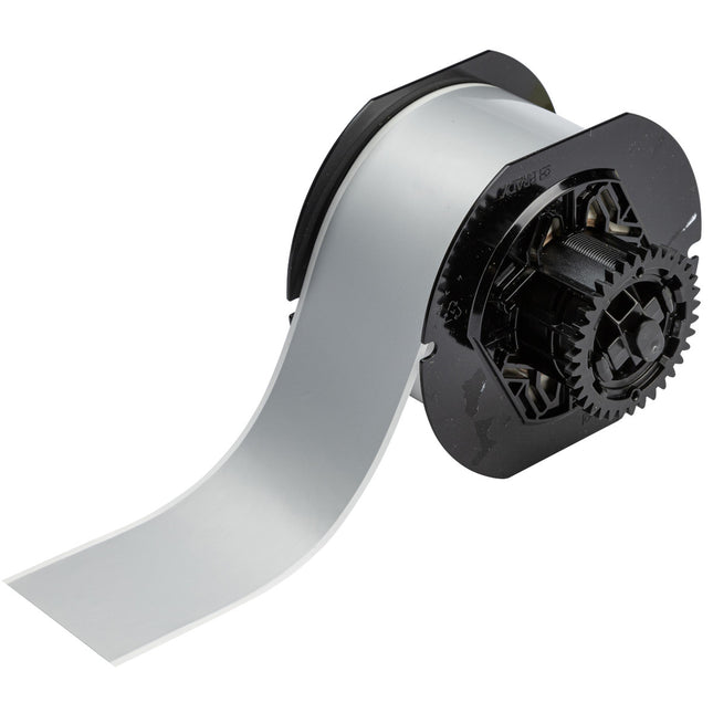 B33 Series Metallised Glossy Polyester with 7 mil Adhesive Labels