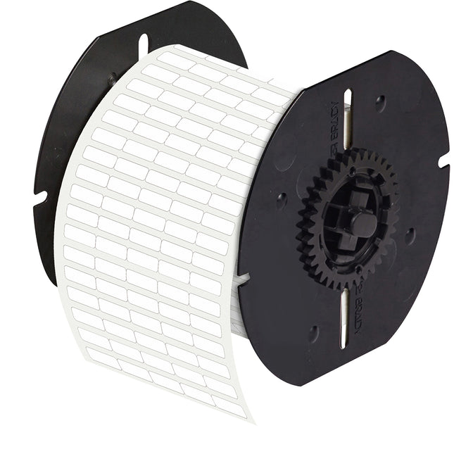 B33 Series Glossy White Polyester Component and Barcode Labels