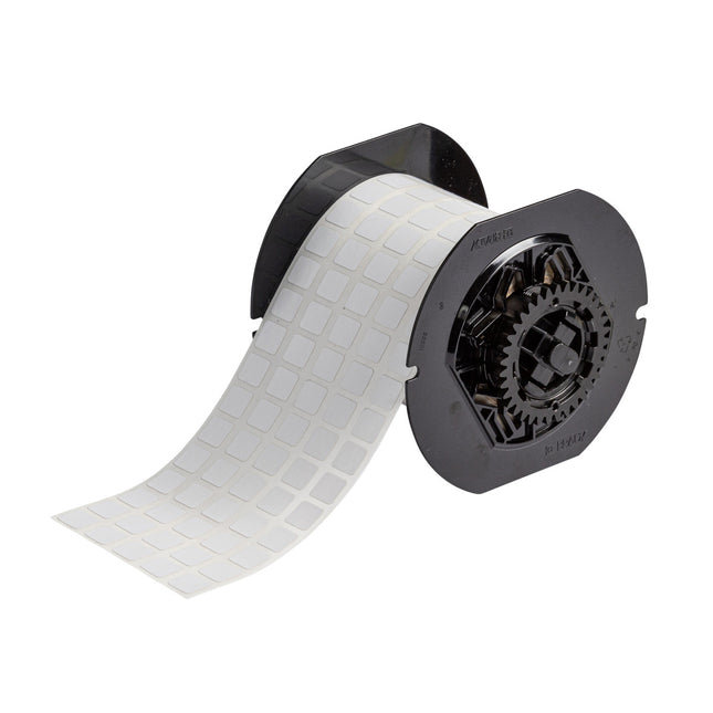 B33 Series Matt White Polyester Labels with min 25 recycled content