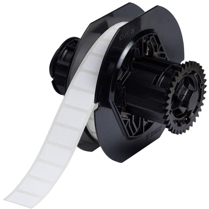 B33 Series Flexible White Polyester with Permanent Rubberbased Adhesive Labels