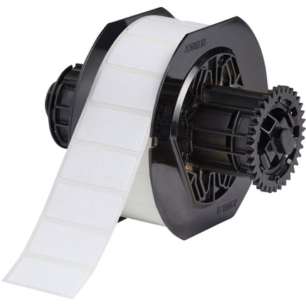 B33 Series White Polyester with Permanent Acrylic Adhesive Labels