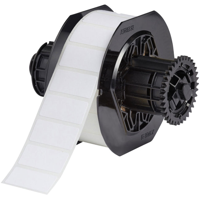 B33 Series White Polyester with Permanent Acrylic Adhesive Labels