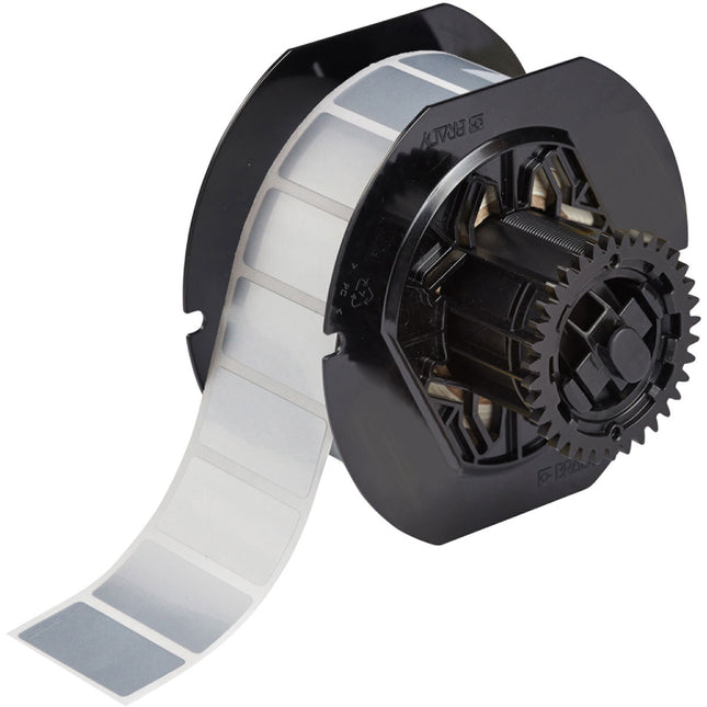 B33 Metallised Glossy Polyester with 2 mil Adhesive Labels