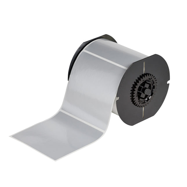 B33 Metallised Glossy Polyester with 2 mil Adhesive Labels