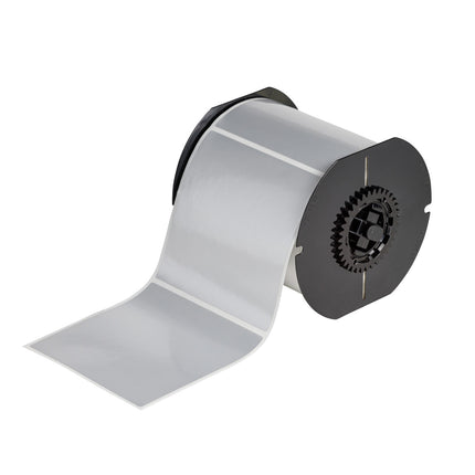 B33 Series Metallised Glossy Polyester with 7 mil Adhesive Labels