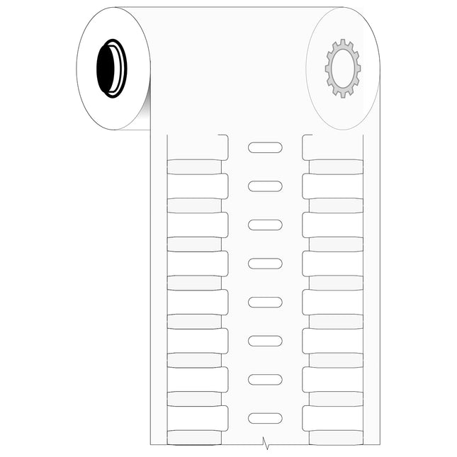 Rigid DuraSleeve Wire Marking Inserts for i3300 Printers