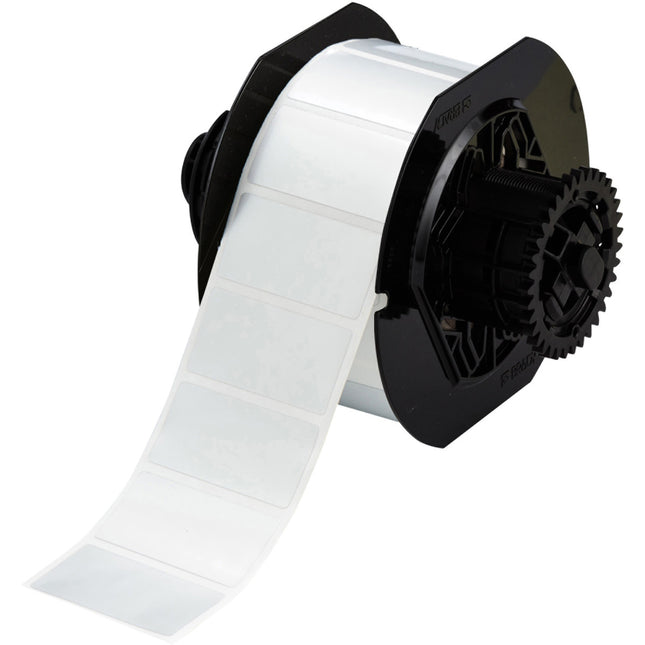 B33 Series Metallised Glossy Polyester with 7 mil Adhesive Labels