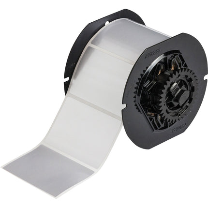 B33 Metallised Glossy Polyester with 7 mil Adhesive Labels