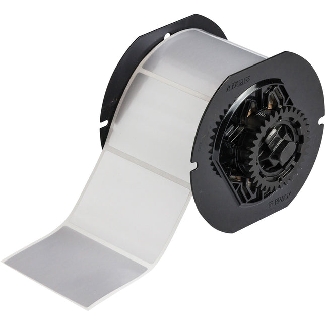 B33 Metallised Glossy Polyester with 7 mil Adhesive Labels