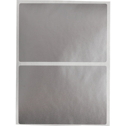 B33 Series Metallic NonMetal Polyester with Acrylic Adhesive Labels