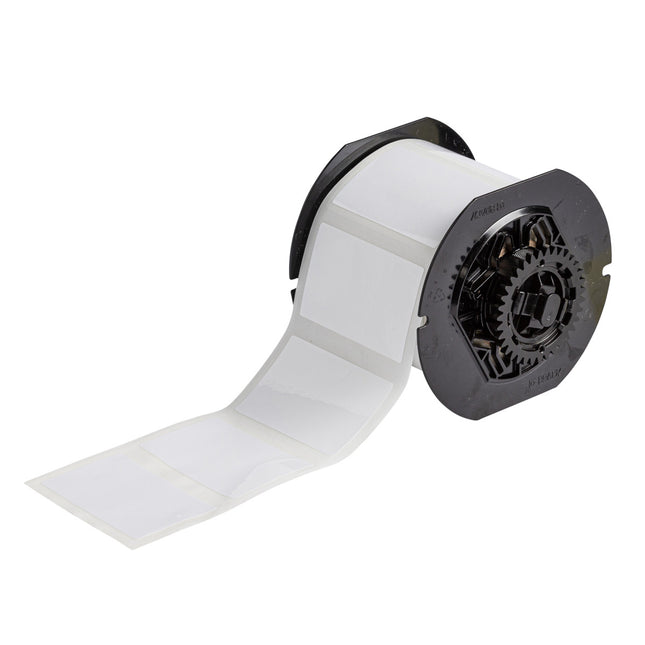 B33 Series PermaShield Glossy White Polyester Labels