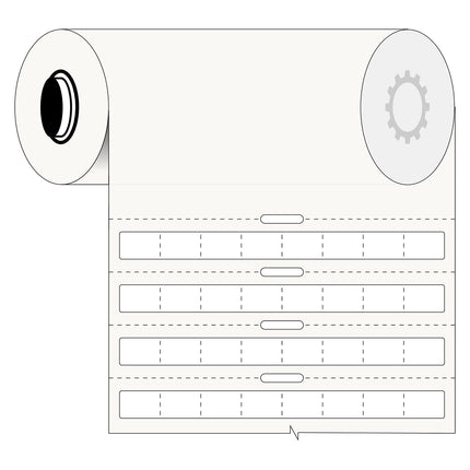 PCR Tube Label for BBP33i3300i5300 Printers