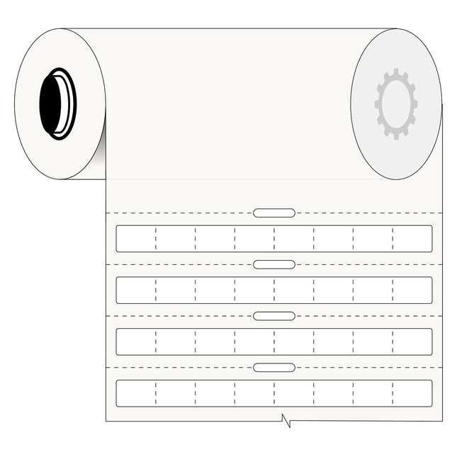 PCR Tube Label for BBP33i3300i5300 Printers