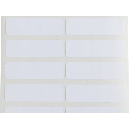 B33 Series Glossy White Polyester Component and Barcode Labels