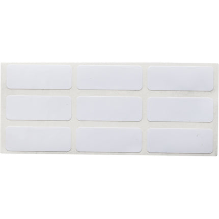B33 Series Glossy White Polyester Component and Barcode Labels