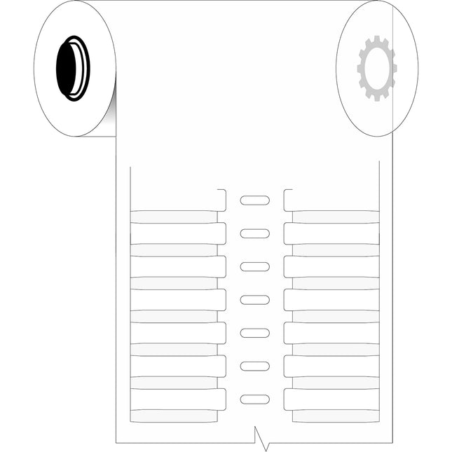 Rigid DuraSleeve Wire Marking Inserts for i3300 Printers