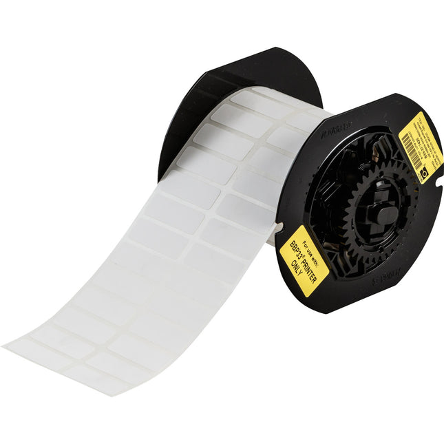 B33 Series Matt White Polyester Labels with min 25 recycled content