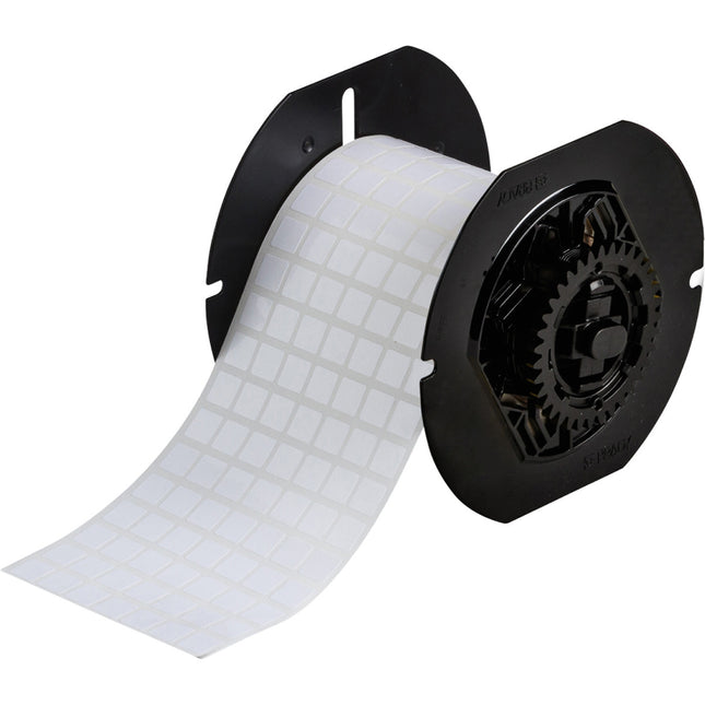 B33 Series Glossy White Polyester Component and Barcode Labels