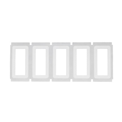 One Step Protect Backside Printed Clear Polyester Labels with White Adhesive Border for B33 Printers 254 mm x 508 mm