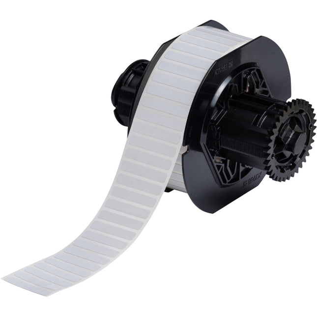 B33 Series Glossy White Polyester Component and Barcode Labels
