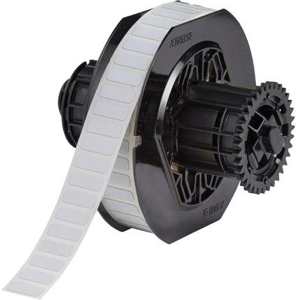 B33 Series Glossy White Polyester Component and Barcode Labels