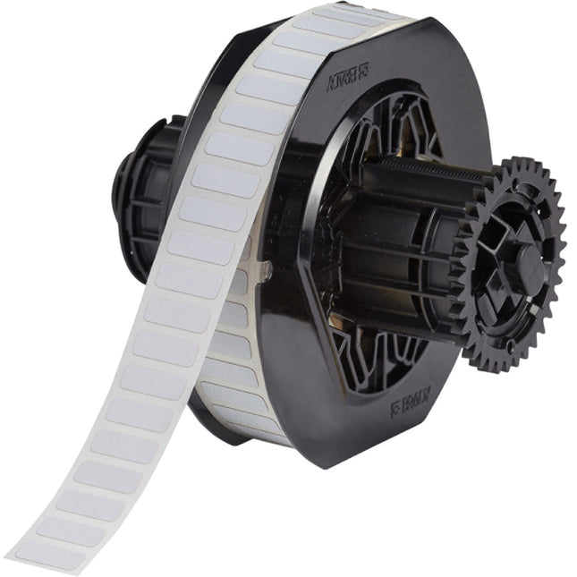 B33 Series Glossy White Polyester Component and Barcode Labels