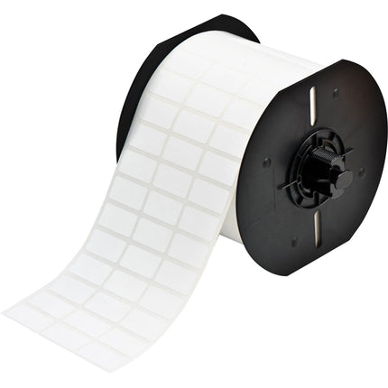 B33 Series Glossy White Polyester Component and Barcode Labels