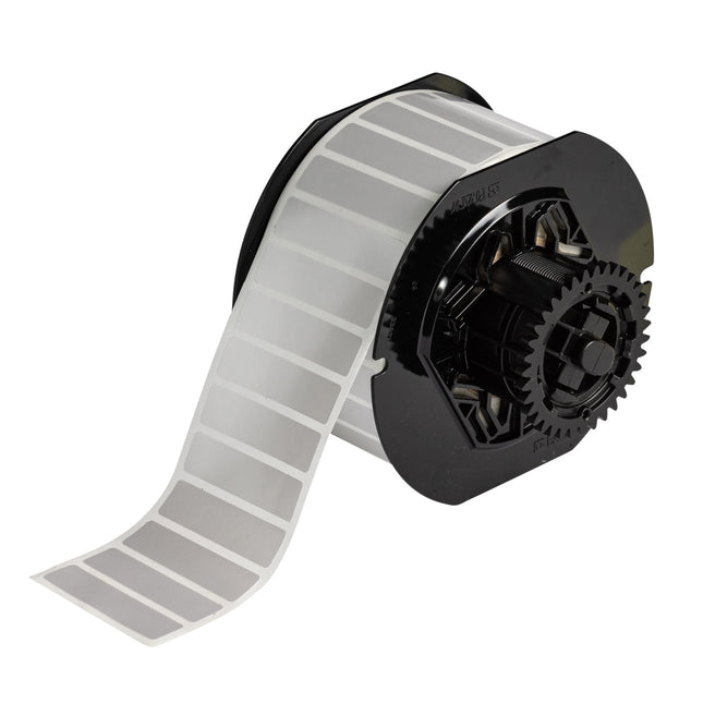 B33 Metallized Glossy Polyester with 2 mil Adhesive Labels