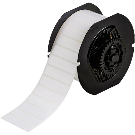 B33 Series Matt White Polyester Labels with min 25 recycled content