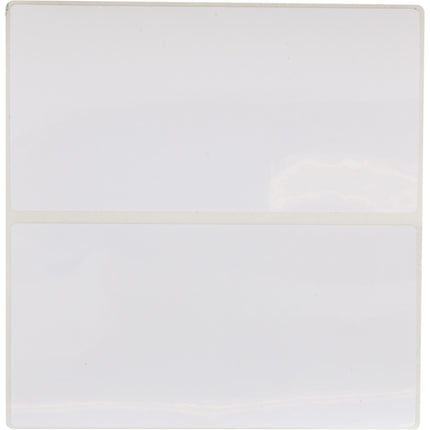 B33 Series Glossy White Polyester Component and Barcode Labels