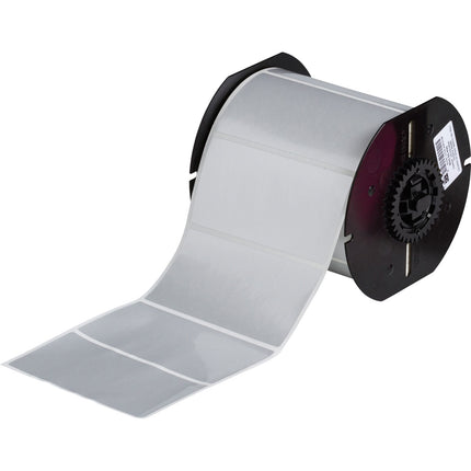 B33 Metallised Glossy Polyester with 7 mil Adhesive Labels