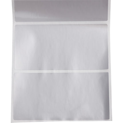 B33 Metallised Glossy Polyester with 2 mil Adhesive Labels