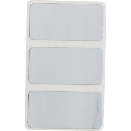 B33 Series Metallised Polyester with Permanent Rubberbased Adhesive Labels