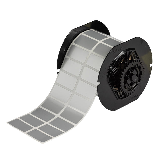 B33 Metallized Glossy Polyester with 2 mil Adhesive Labels