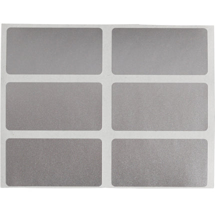 B33 Series Metallic NonMetal Polyester with Acrylic Adhesive Labels