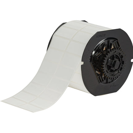 B33 Series Matt White Polyester Labels with min 25 recycled content
