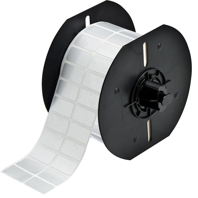 B33 Continuous Metallised Polyester with Permanent Acrylic Adhesive Labels