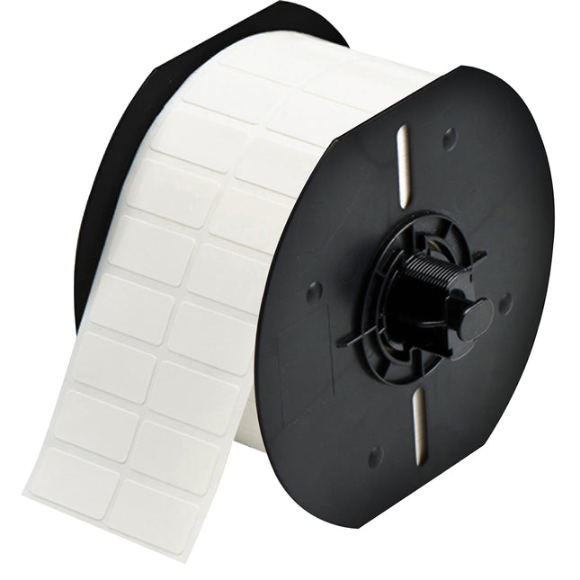 B33 Series Glossy White Polyester Component and Barcode Labels