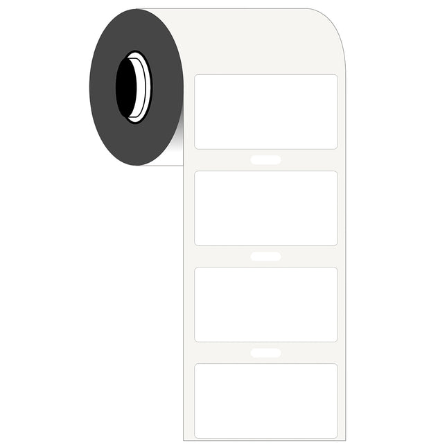 B33 Series White Polyester Labels